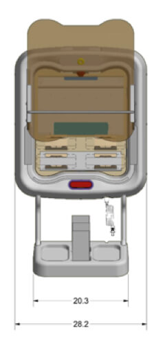 AED Monitor Cabinet  